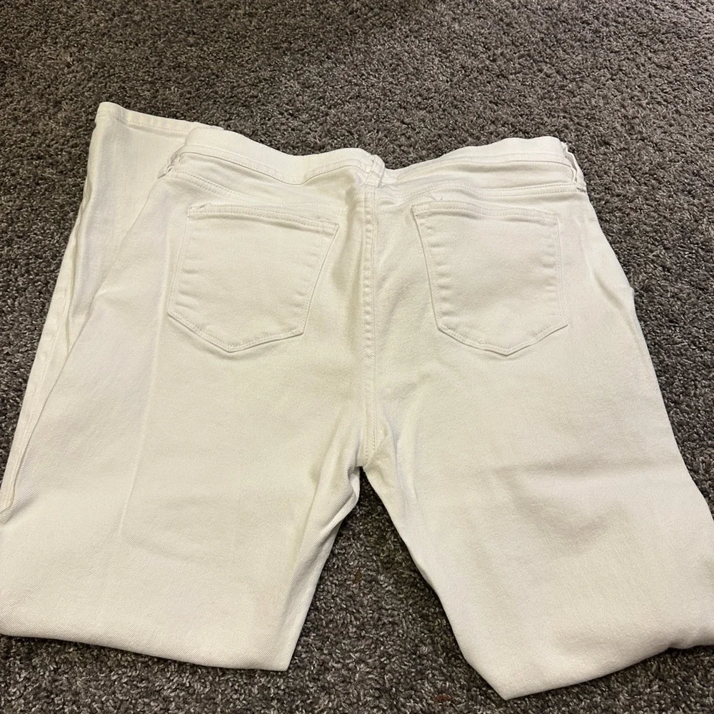J. Crew Ankle/Cropped Jeans in White